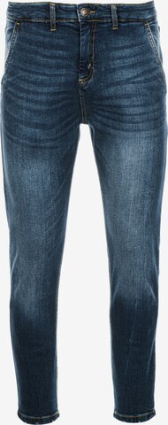 Ombre Jeans 'P1077' in Blauw: voorkant