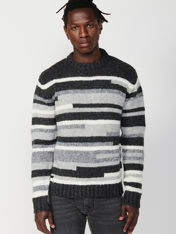KOROSHI Sweater in Grey: front