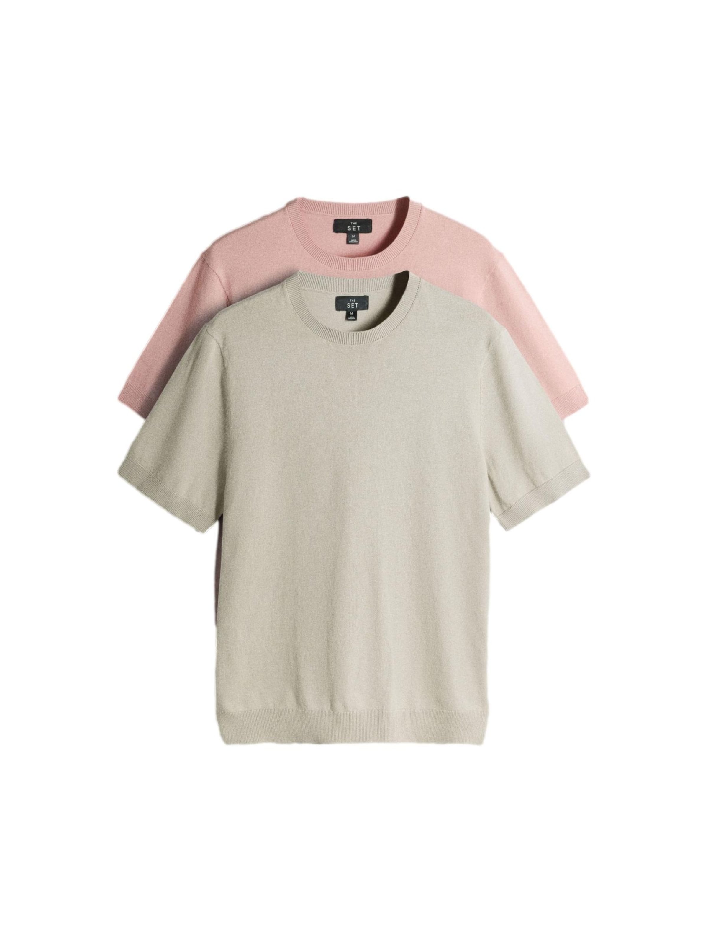 Pull-over The Set en beige : devant