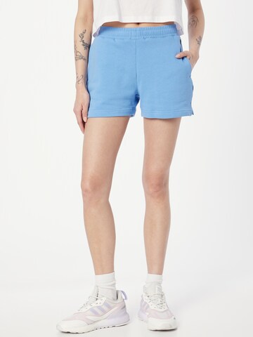 Urban Classics Regular Broek in Blauw: voorkant