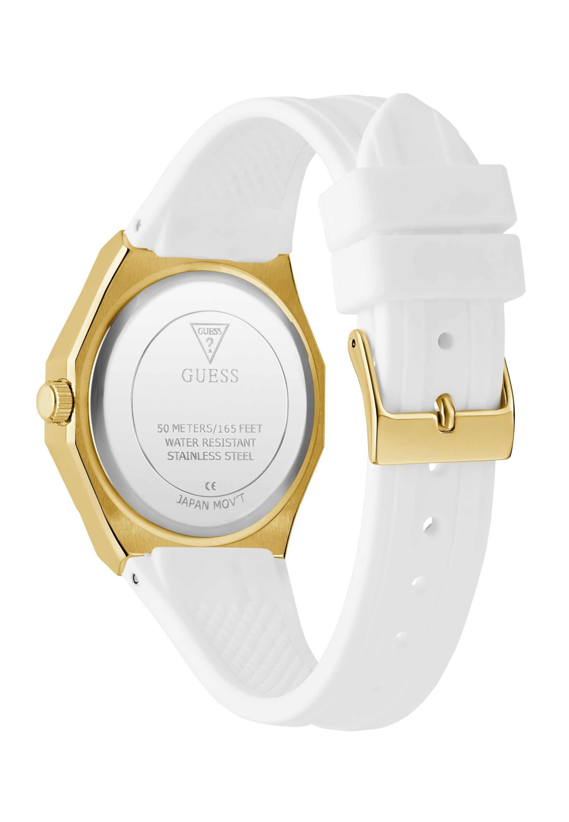 GUESS Analog watch 'DESIRE' in White