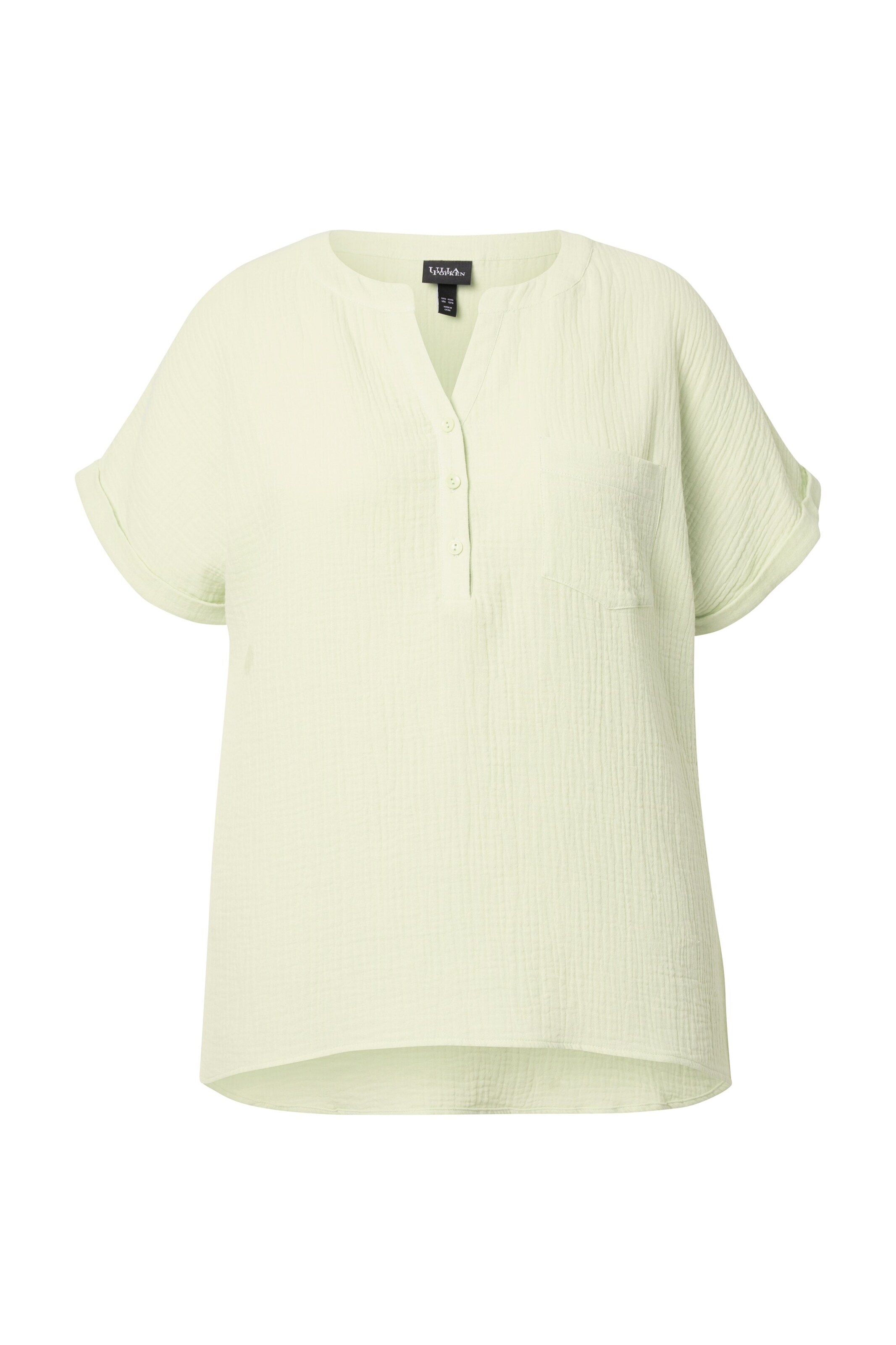 Ulla Popken Bluse in Grün: Vorderseite