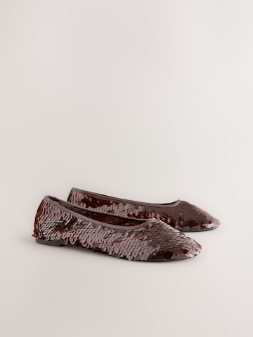 Next Балетки в Коричневый
