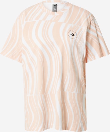 ADIDAS BY STELLA MCCARTNEY Λειτουργικό μπλουζάκι σε ροζ: μπροστά