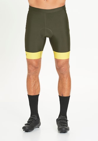 ENDURANCE Skinny Sportbroek 'Manhatten' in Groen: voorkant