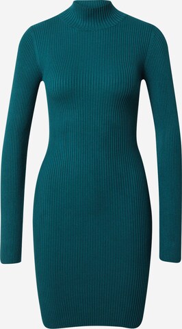 Tally Weijl Úpletové šaty – zelená: přední strana