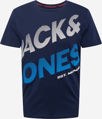 JACK & JONES Shirt 'FORMATION' in Blau: predná strana