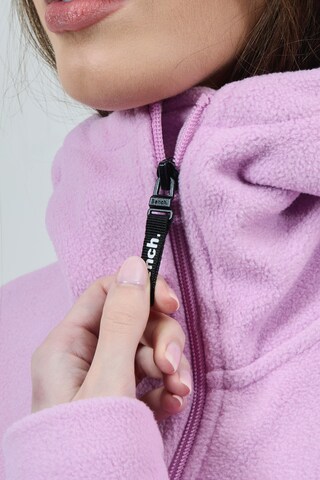 BENCH Fleecejacke 'Ninja' in Lila