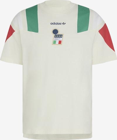 ADIDAS PERFORMANCE Toiminnallinen paita 'FIGC EQT' koossa XS värissä vihreä / punainen / villanvalkoinen / luonnonvalkoinen, Tuotenäkymä
