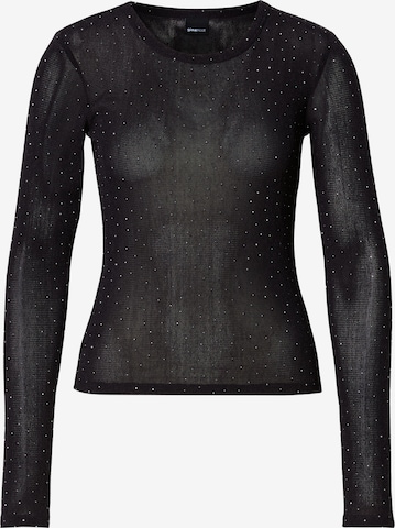 Gina TricotMajica - crna boja: prednji dio