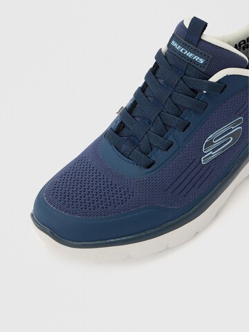 Baskets basses 'SUMMITS - LEYTER' SKECHERS en bleu