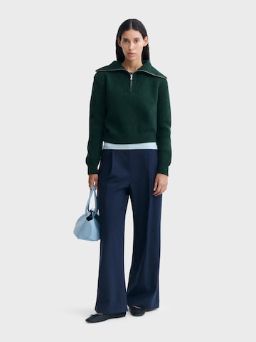 Thinking MU Sweatshirt 'Tanit' in Grün: Vorderseite