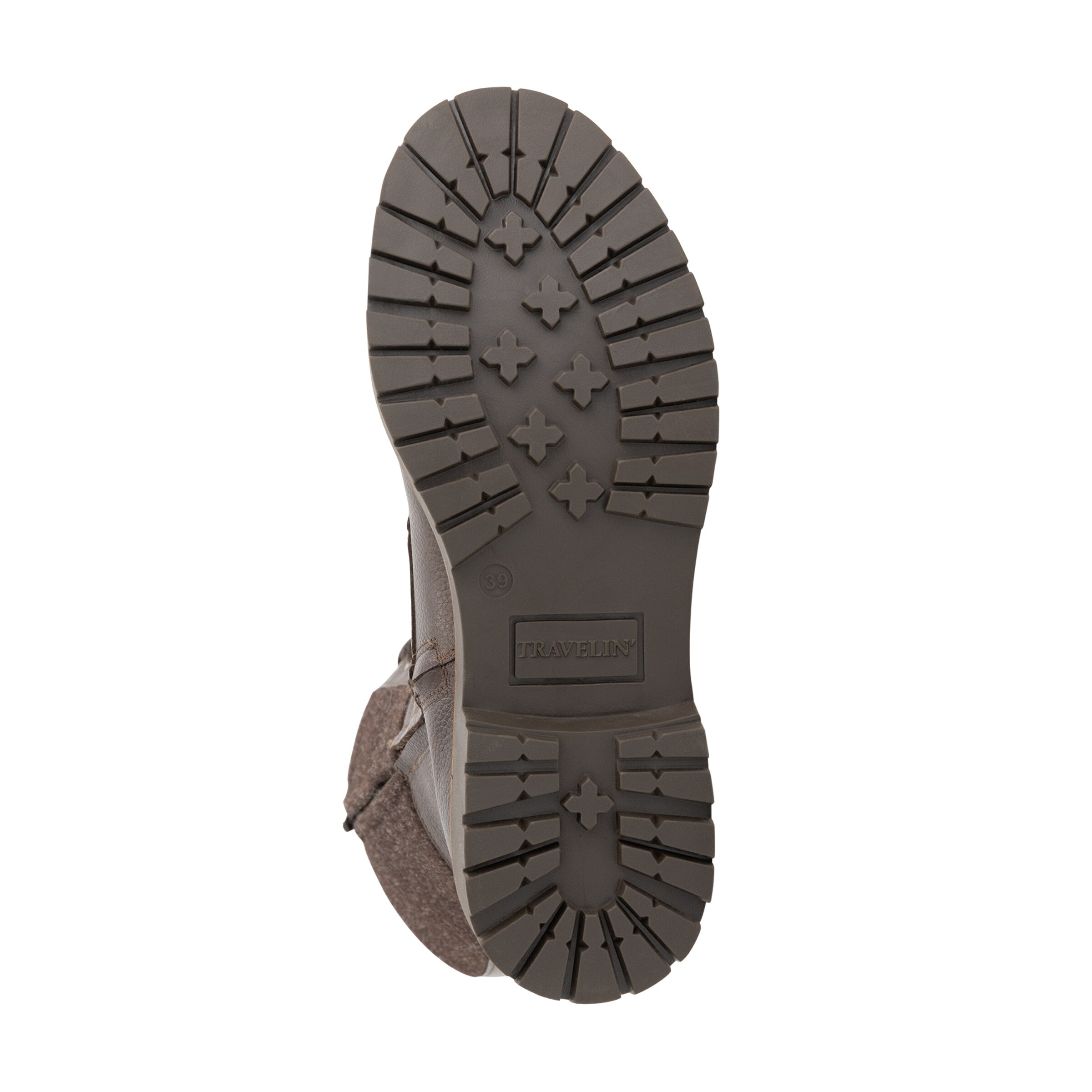 Bottes à lacets 'Struve' Travelin en marron