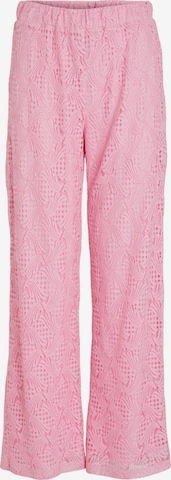 Wide Leg Pantalon 'Begena' VILA en rose : devant