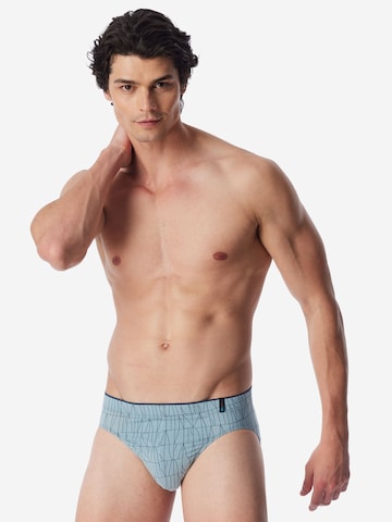 Slip ' Long Life Soft ' SCHIESSER en bleu