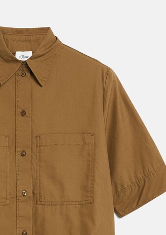 s.Oliver Bluse in Braun
