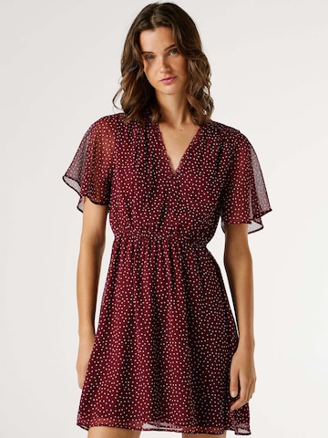 Pepe Jeans Jurk 'MARIUS' in Rood: voorkant