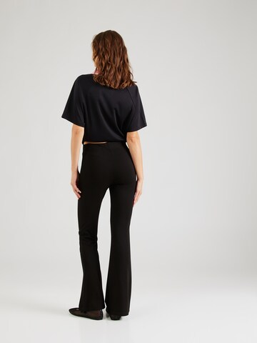 évasé Pantalon 'ONLPAIGE' ONLY en noir