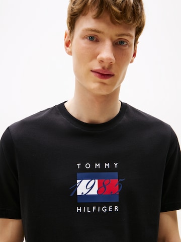 TOMMY HILFIGER Μπλουζάκι σε μαύρο