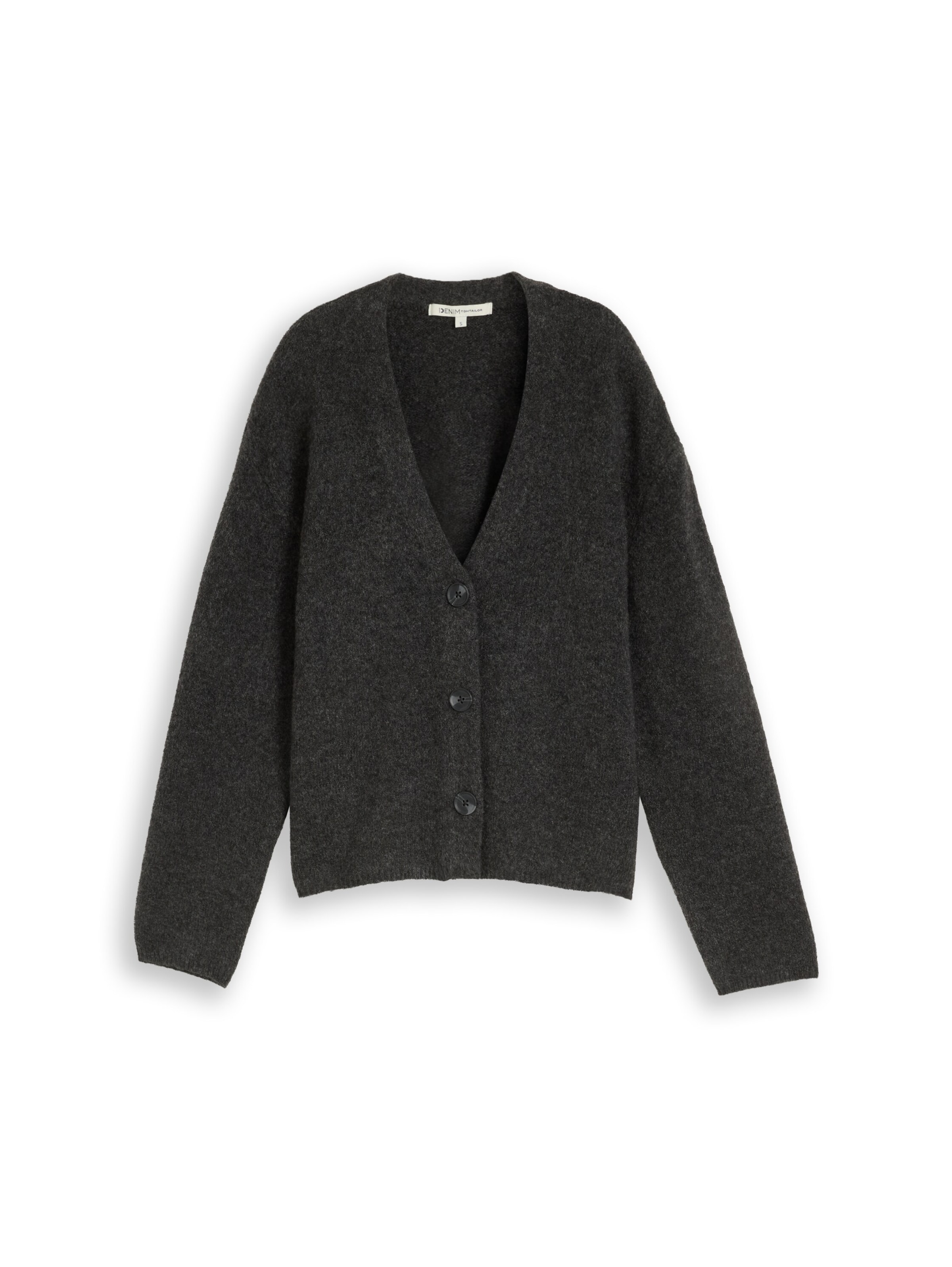 TOM TAILOR DENIM - Cárdigan en gris: frente