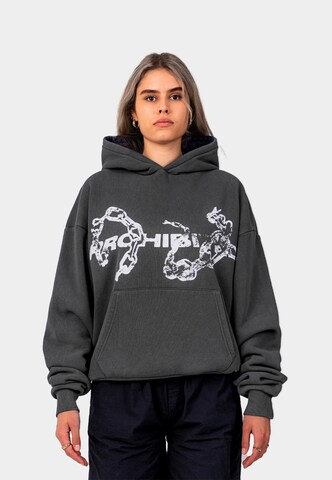 Prohibited Sweatshirt 'Chains' i grå