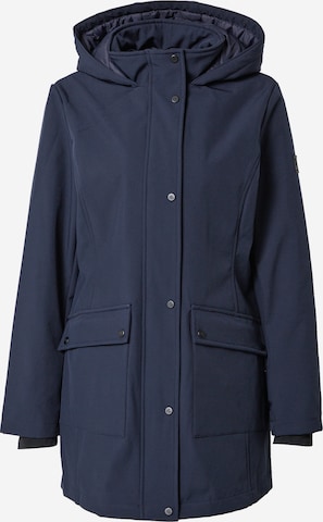 Lauren Ralph Lauren Přechodný kabát – modrá: přední strana