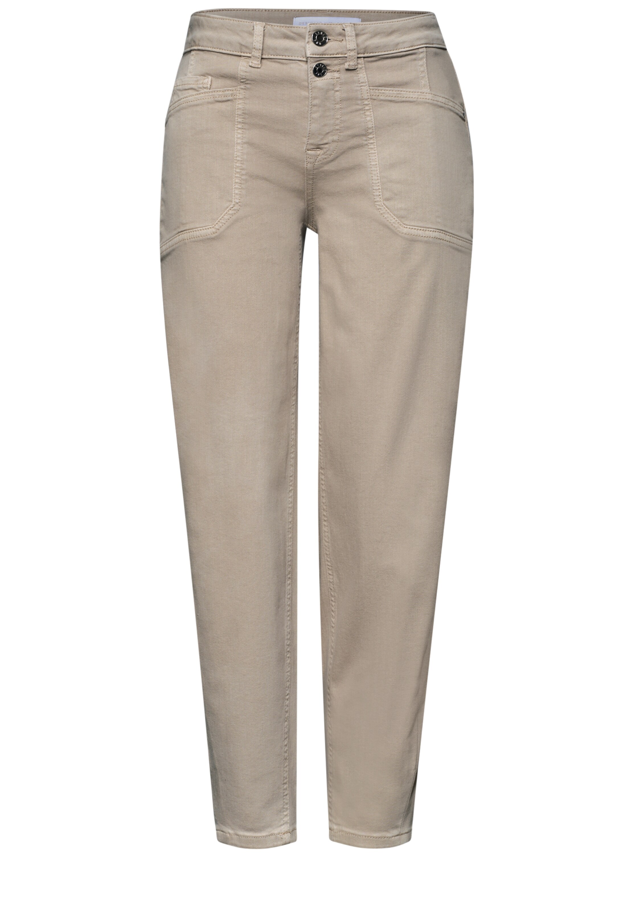 STREET ONE Hose in Beige: Vorderseite