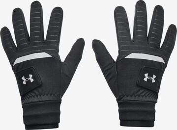 UNDER ARMOUR Sporthandschuhe in Schwarz: predná strana