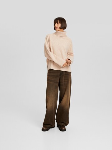 Bershka Pullover in Beige