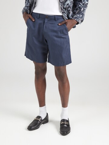 SELECTED HOMME Regular Chino trousers 'SLHMILES' in Blue: front