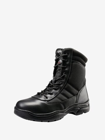 NORTIV 8 Boots in Black: front
