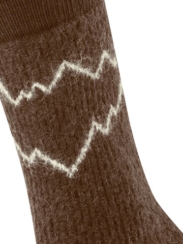 FALKE Socken 'Peak'‌‌‌‌‌‌‌‌‌‌ in Braun