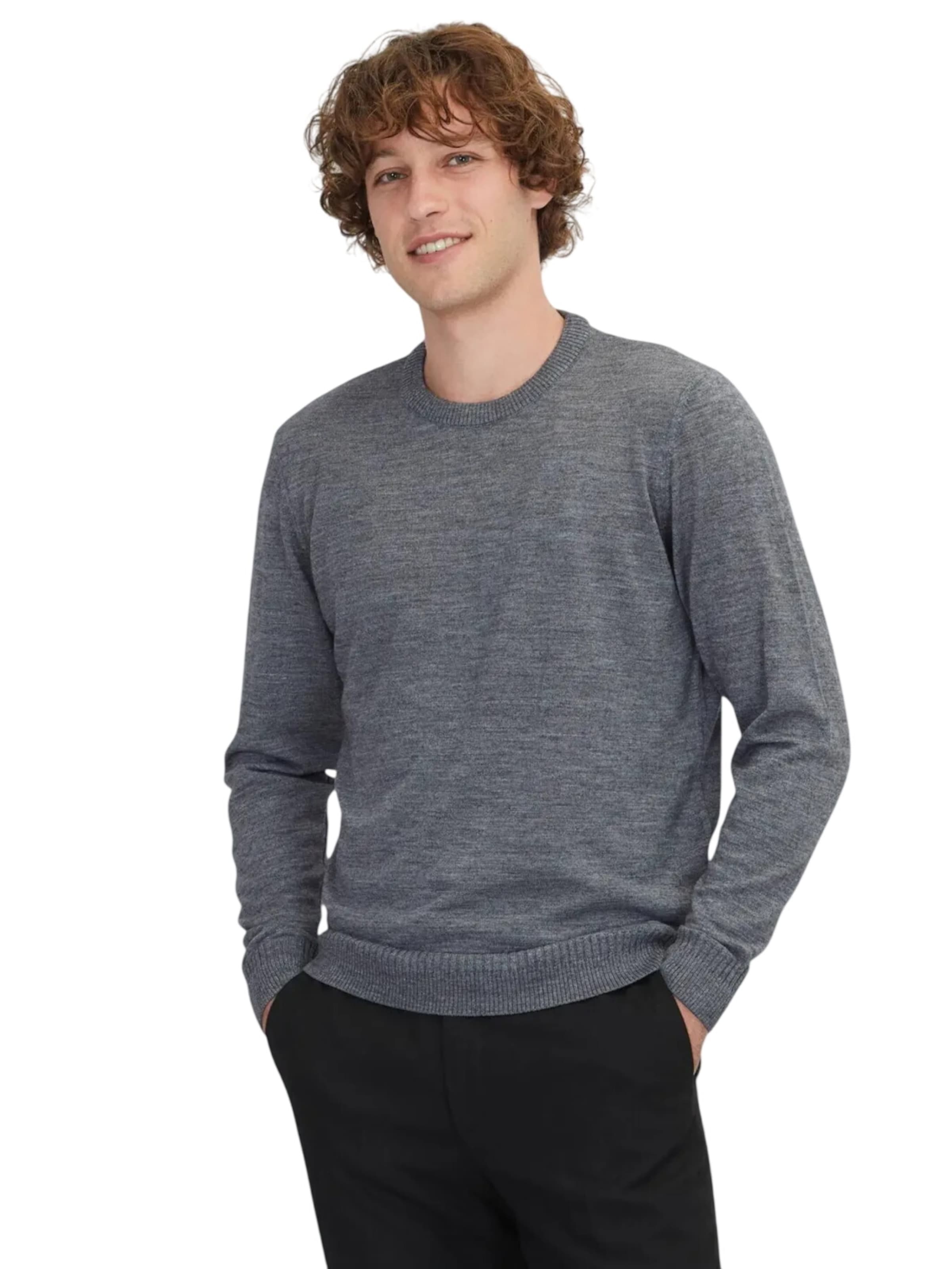 KİP Pullover in Grau: Vorderseite