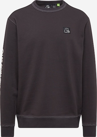 QUIKSILVER Sports sweatshirt in Black: front