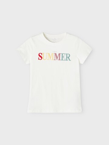 NAME IT - Camiseta 'JOSEKINE' en blanco