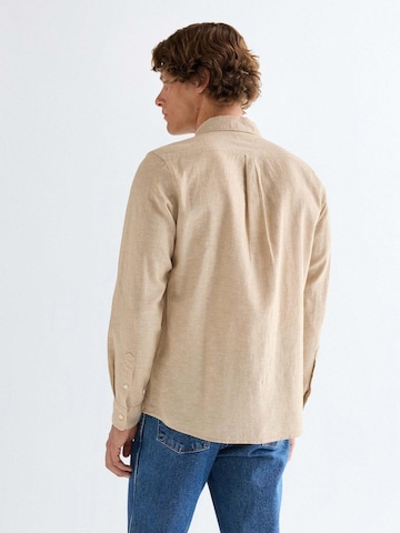 WRANGLER Regular fit Overhemd '1 Pocket' in Beige