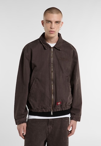 DICKIES Tussenjas 'EDGEWOOD' in Bruin: voorkant