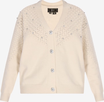 faina - Cárdigan en blanco: frente