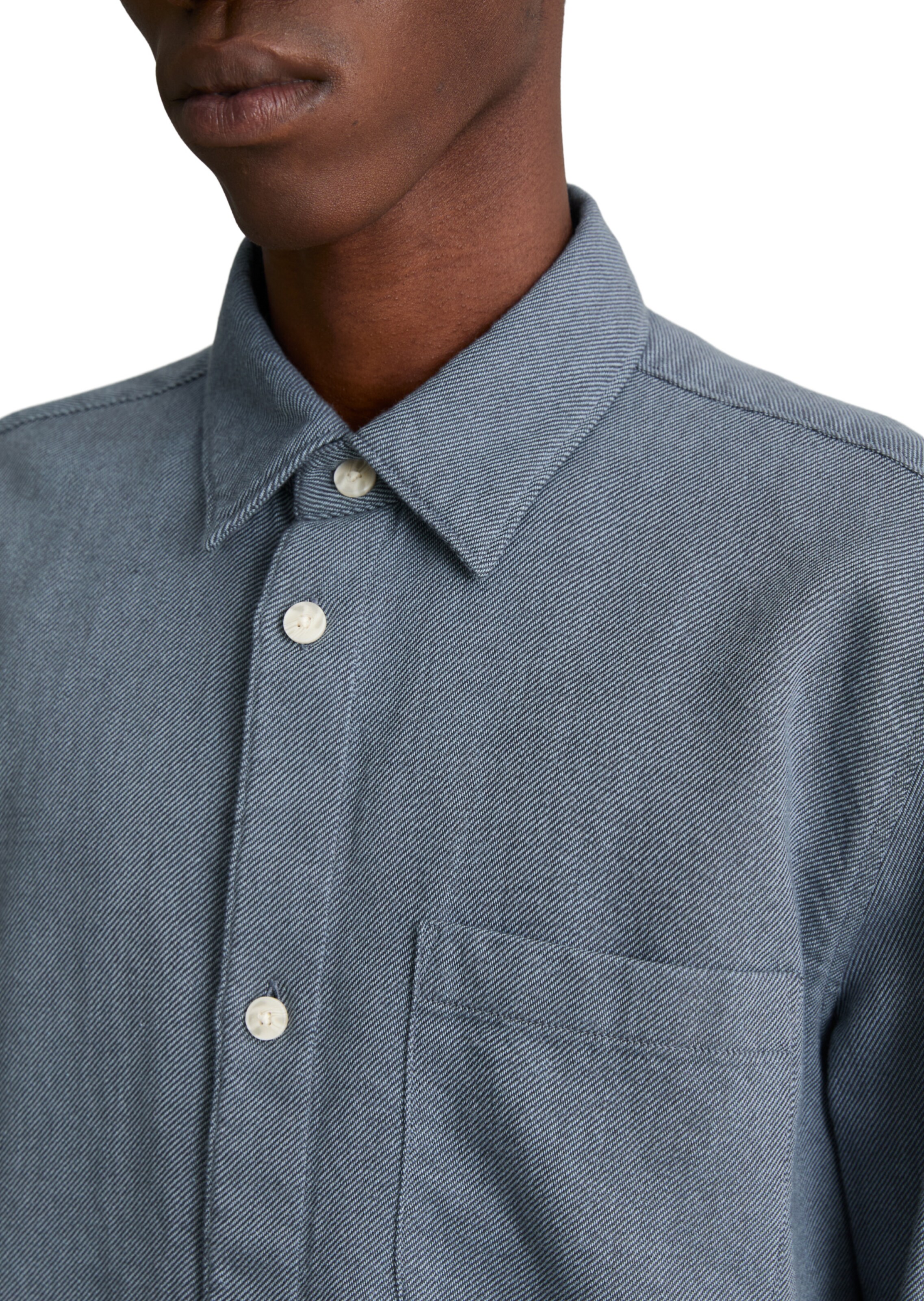 Marc O'Polo DENIM Regular fit Button Up Shirt in Blue: front
