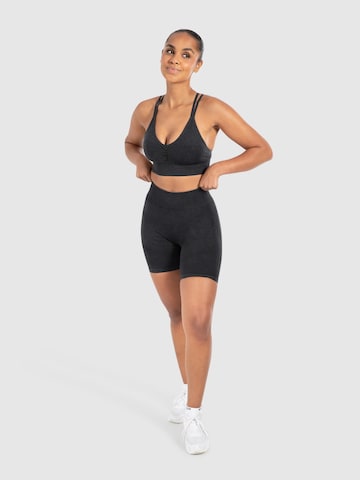 Bustier Haut de sport Smilodox en noir