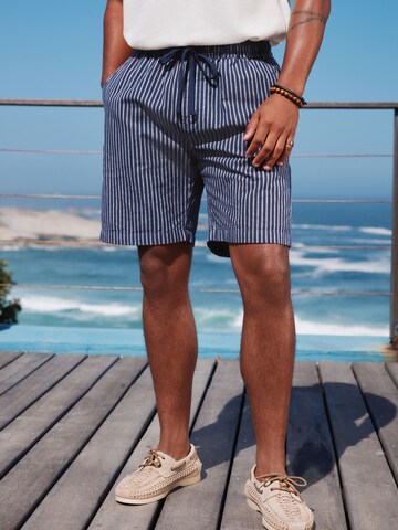Loosefit Pantalon Next en bleu : devant