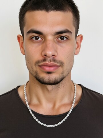 Tony Fein Kette 'Kordel' in Silber: Vorderseite