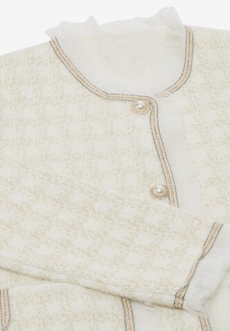 Cardigan ZITHA en blanc