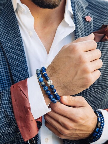 GT Collection Armband 'LEOPARD' in Blauw