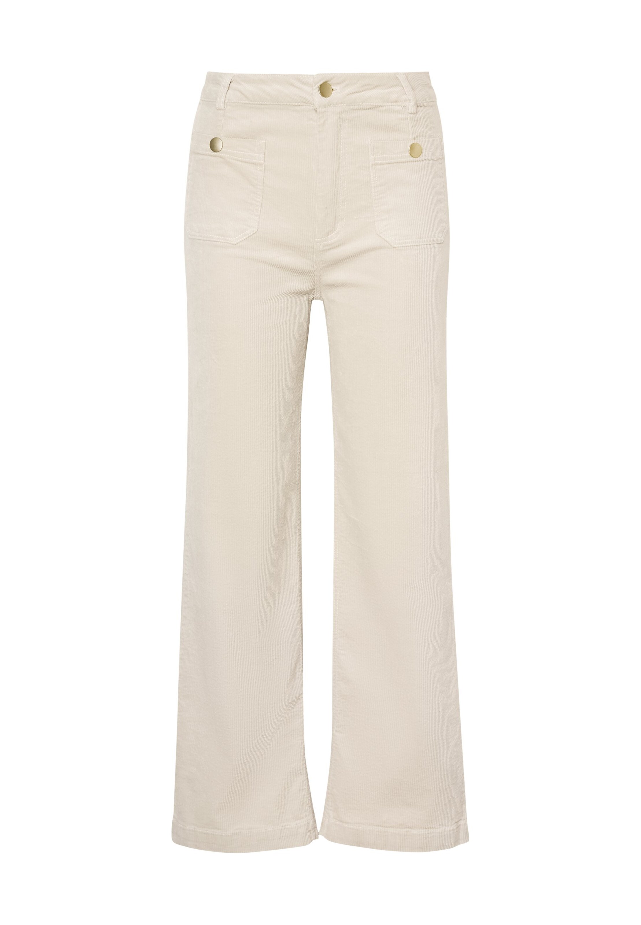 Hailys - regular Pantalón 'Mi44rina' en beige: frente