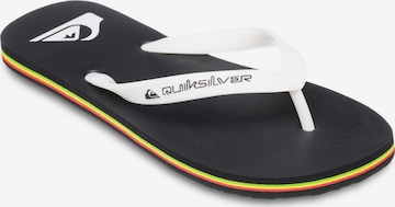 QUIKSILVER Zehentrenner 'Molokai Core' in Schwarz: Vorderseite