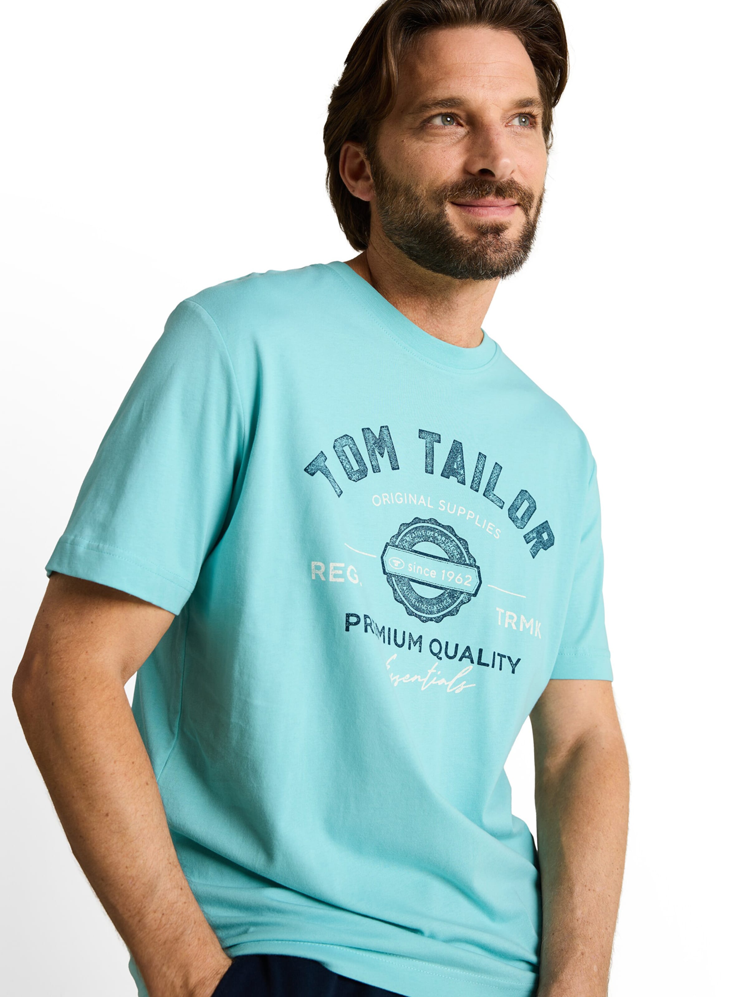 T-Shirt TOM TAILOR en bleu