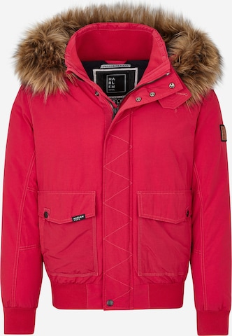 Harlem Soul Winter Jacket in Red: front