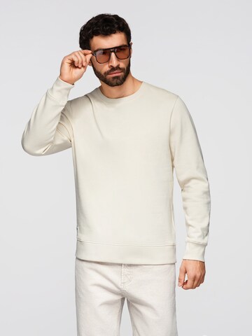 Sweat-shirt 'OM-SSBN-0271' Ombre en beige : devant