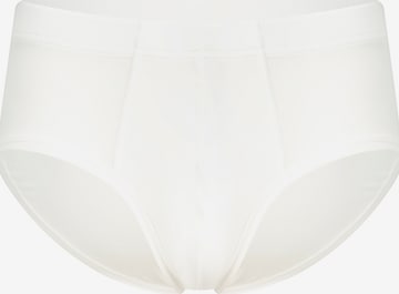 Albero Natur Slip 'Bio-Baumwoll Herrenslip mit Komfortbund' in Weiß: Vorderseite